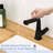Three - Mode Pull Down Sink Faucet For Bathroom, Matte Black Finish, 360 Swivel, Complete Installation Kit Stainless Steel Bathroom Faucet, Water Flow Types, Adjustable Spout Height, Cold/Hot-121628408