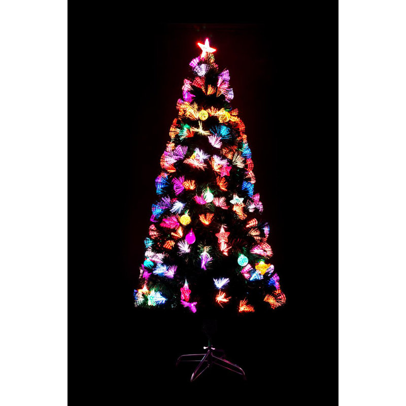Lighted Artificial Christmas Tree, 2 ft.