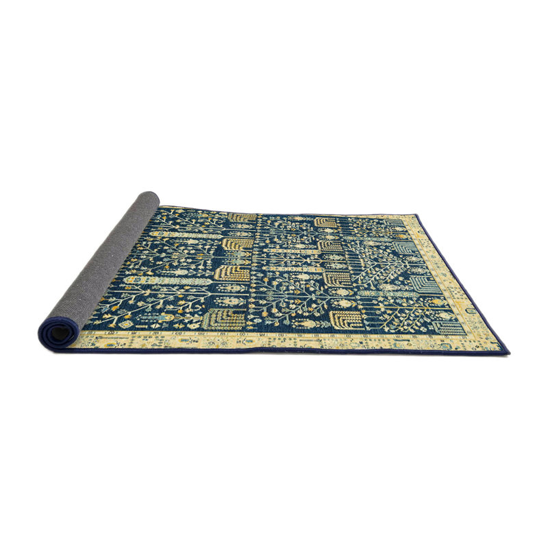 Abstract Indoor Rug, Square 7'