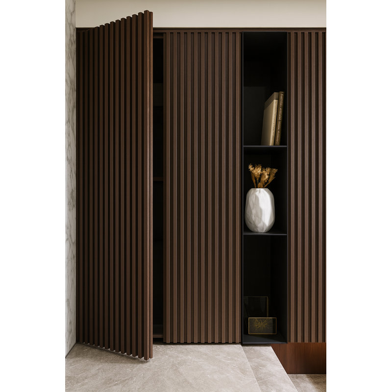 Carreau de 5,75 po x 94 po, Châtaignier foncé
