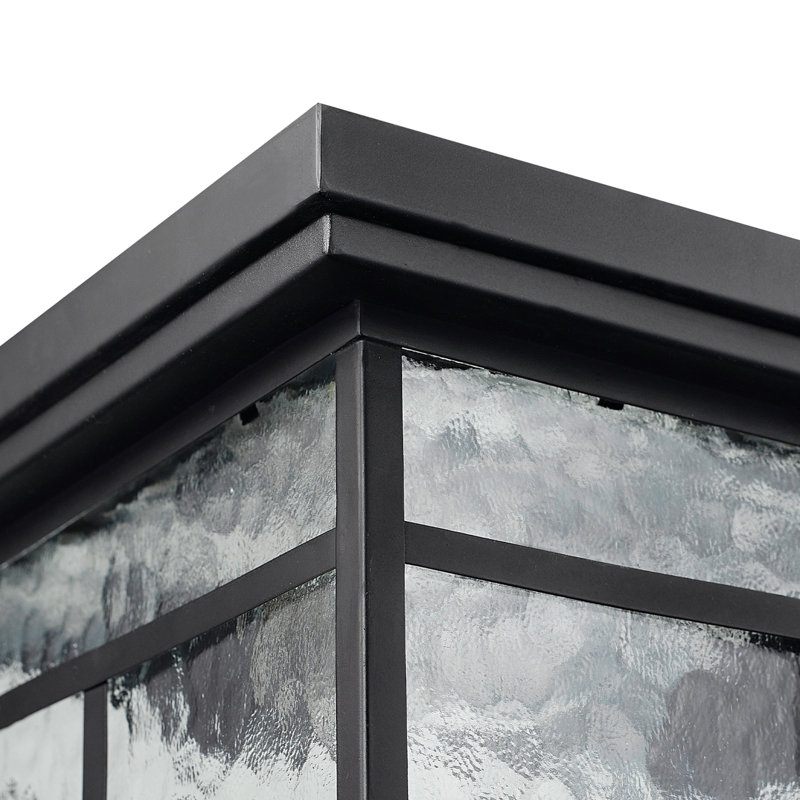 Satin 1 - Bulb Outdoor Flush Mount