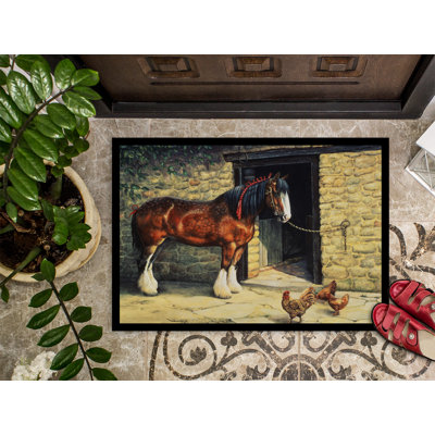 Daylann Non-Slip Outdoor Doormat