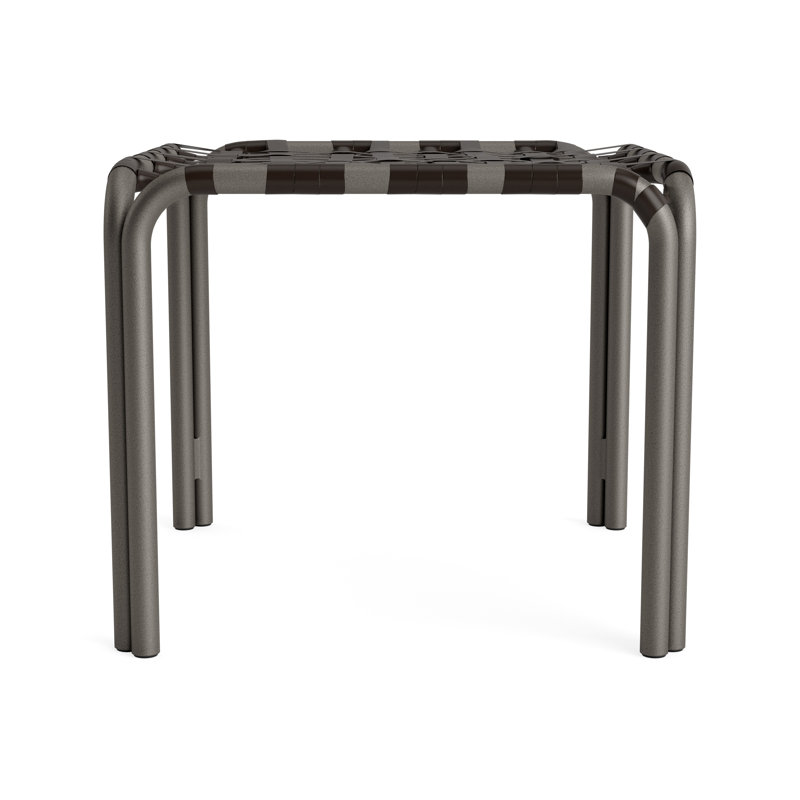 Kantan Outdoor Square Side Table, Mica, Coffee