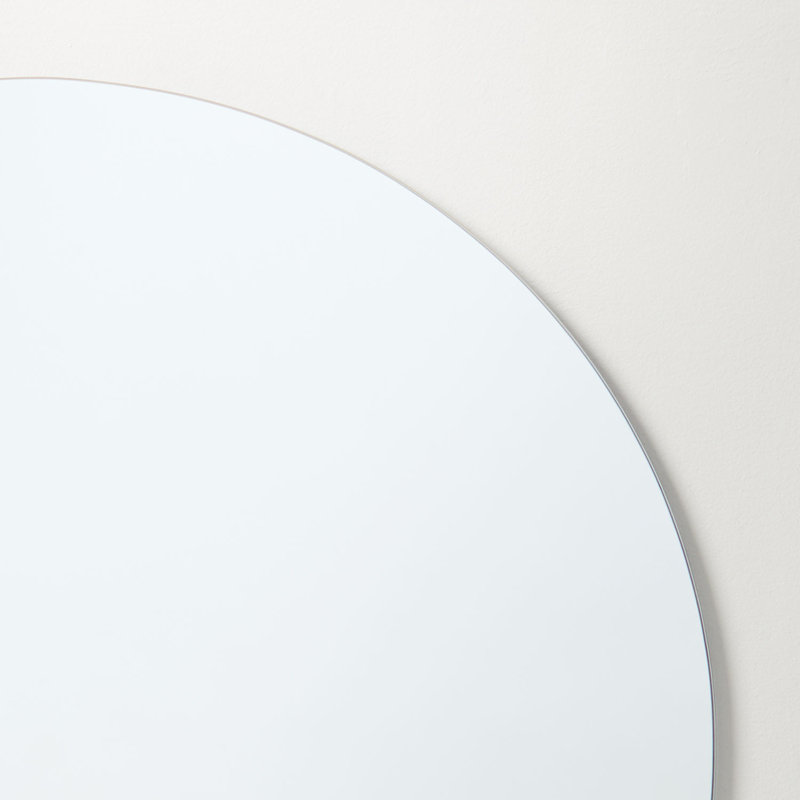Schaumburg Flat Wall Mirror, 18" x 18"