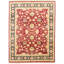 Tapis en laine rouge 9 pi 2 po x 11 pi 9 po à la main one-of-kind-noué la 2010 pako Arabelle