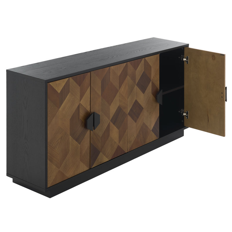 Hillary 2 Shelf Wood Sideboard