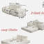 Canapé-lit pliable multifonctionnel 78,7 po, canapé-lit 3 en 1-581857867
