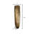 Ranura Lg Grooved Gold Vase-591045578