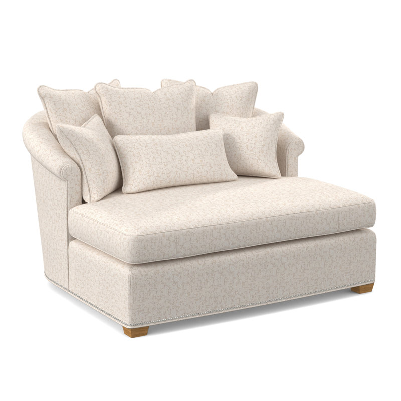 Méridienne Josephine, Ambre, Mélange de polyester UV-Rollo