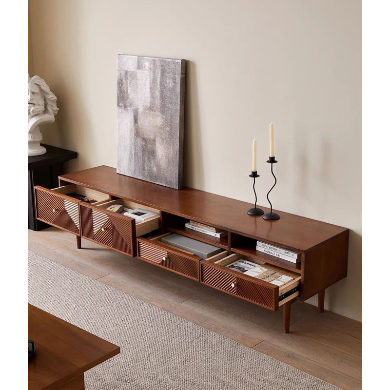 Meuble télé Nordic Style, H 19,68 po x L 78,73 po x l 15,74 po
