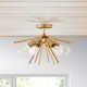 Morrison 6 Light Semi Flush Mount