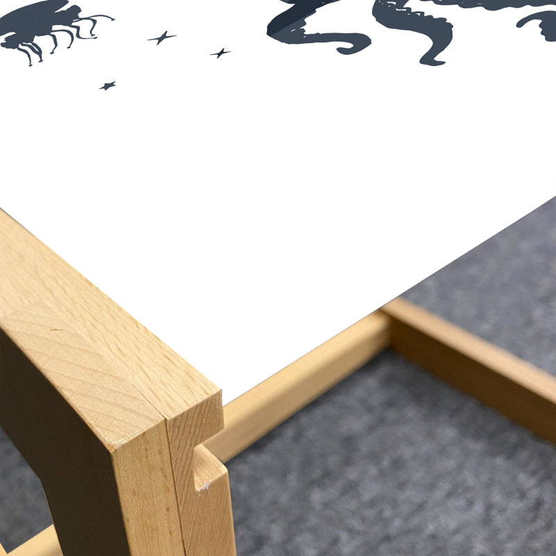 Jaloliddin Sled Coffee Table, 90cm H x 62cm W x 40cm D