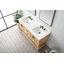 Meuble-lavabo double autoportant Seddon