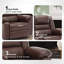 Fauteuil inclinable de massage en cuir respirant-1584852659