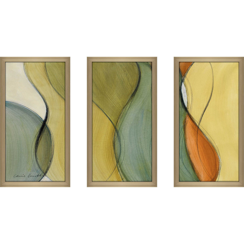 « coalescence i », reproduction de peinture à l’acrylique à multiples images, L 52,5 po x H 33,5 po x P 1 po