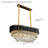 Skaghi 3 Layers K9 Luxury Crystal Chandelier Adjustable Chain