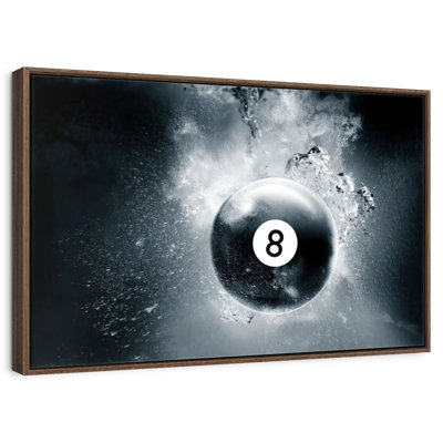 Eight Ball Water Drop