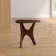 Fresca Triangle Wood End Table