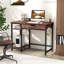 Alexusia Metal Base Writing Desk