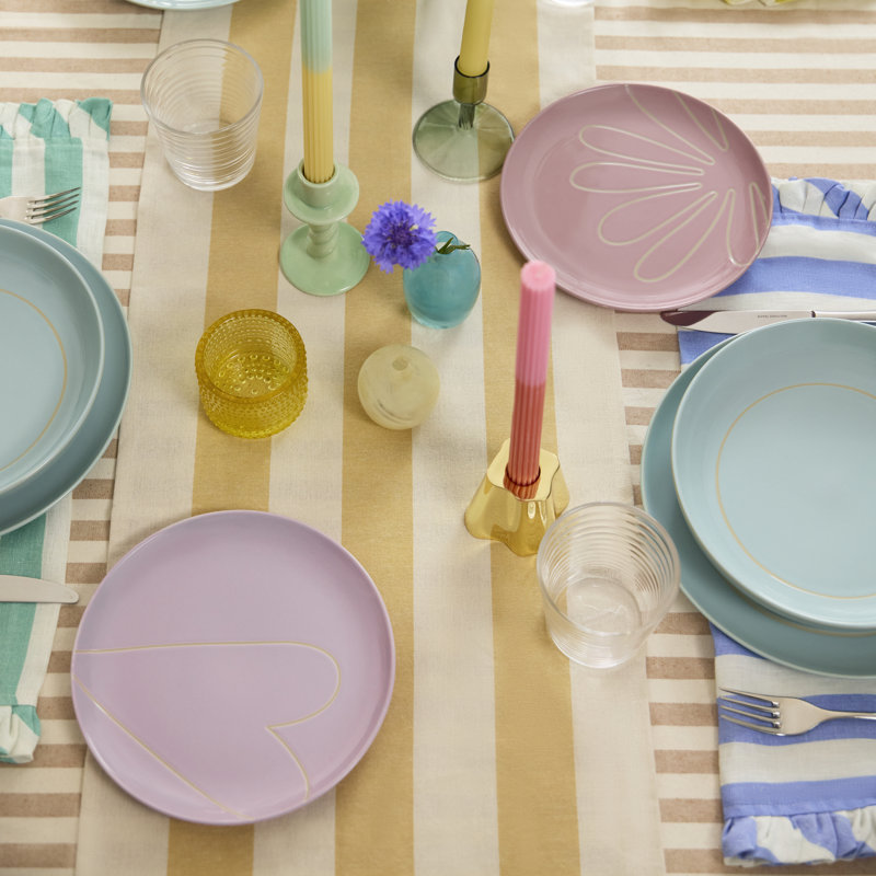 Assiette Tilly Ramsay pour Royal Doulton de 8,3 po, ensemble mixte de 4
