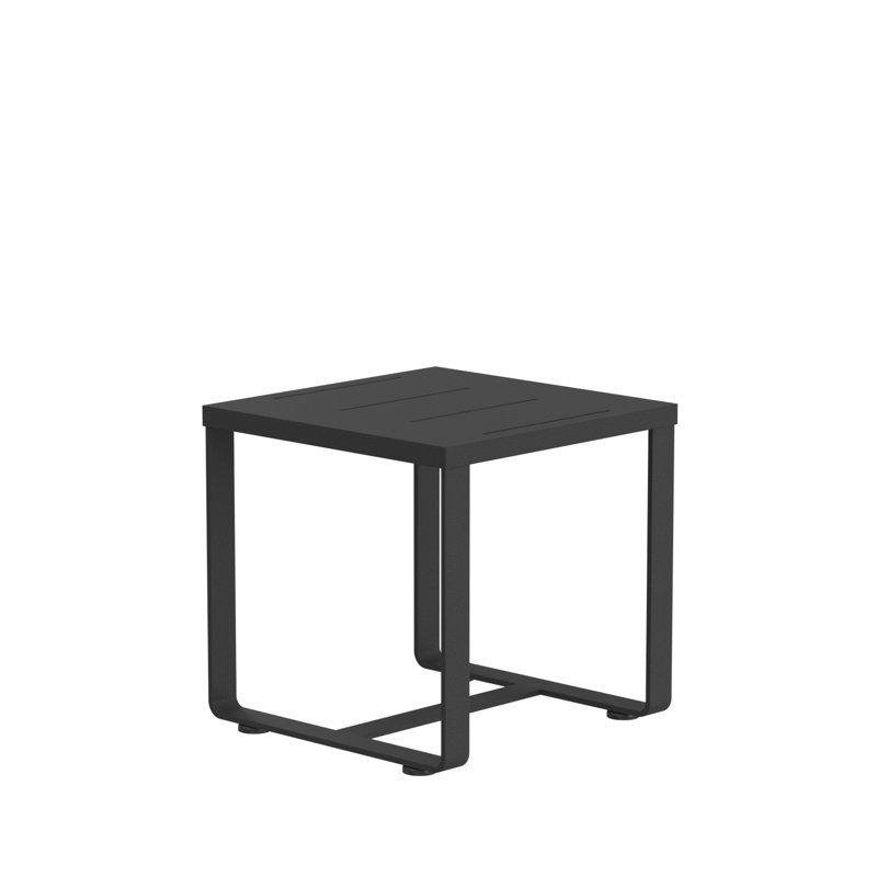 Horizon 20" Sq. Side Table, Graphite