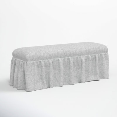 Maggie Ruffle Dining Bench