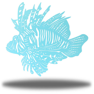 Décoration murale poisson-lion Angelinea