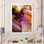 Élégance de liquide Art VII - décoration murale moderne en toile