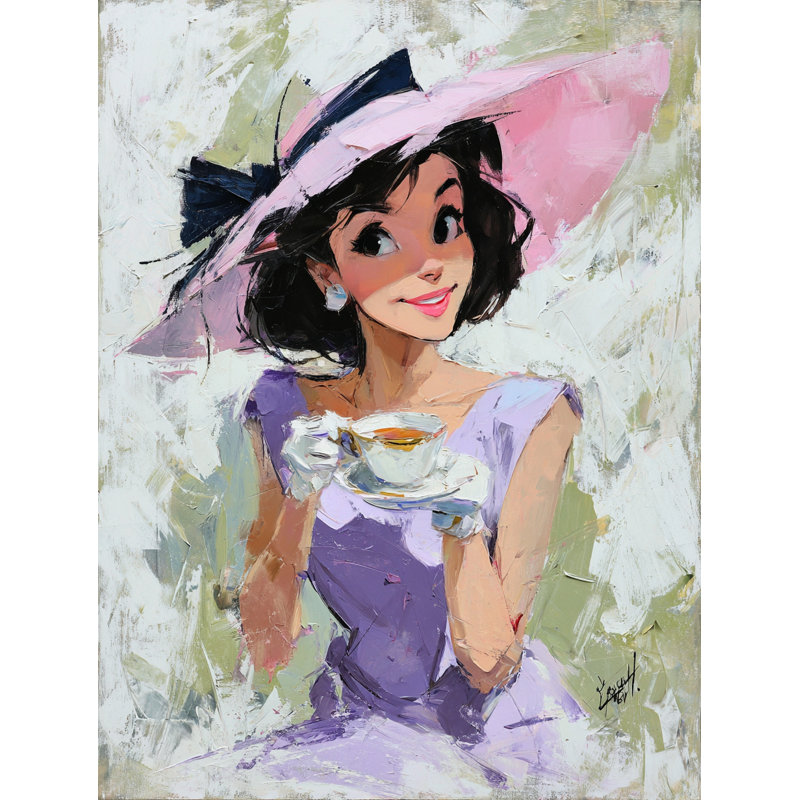 Tea Time Charm Wrapped Canvas Wall Art