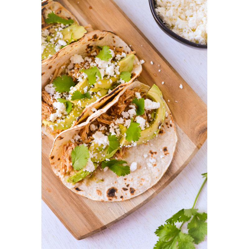 Verde Chicken Tacos - Wrapped Canvas Print, 46cm H x 30cm W x 3.8cm D