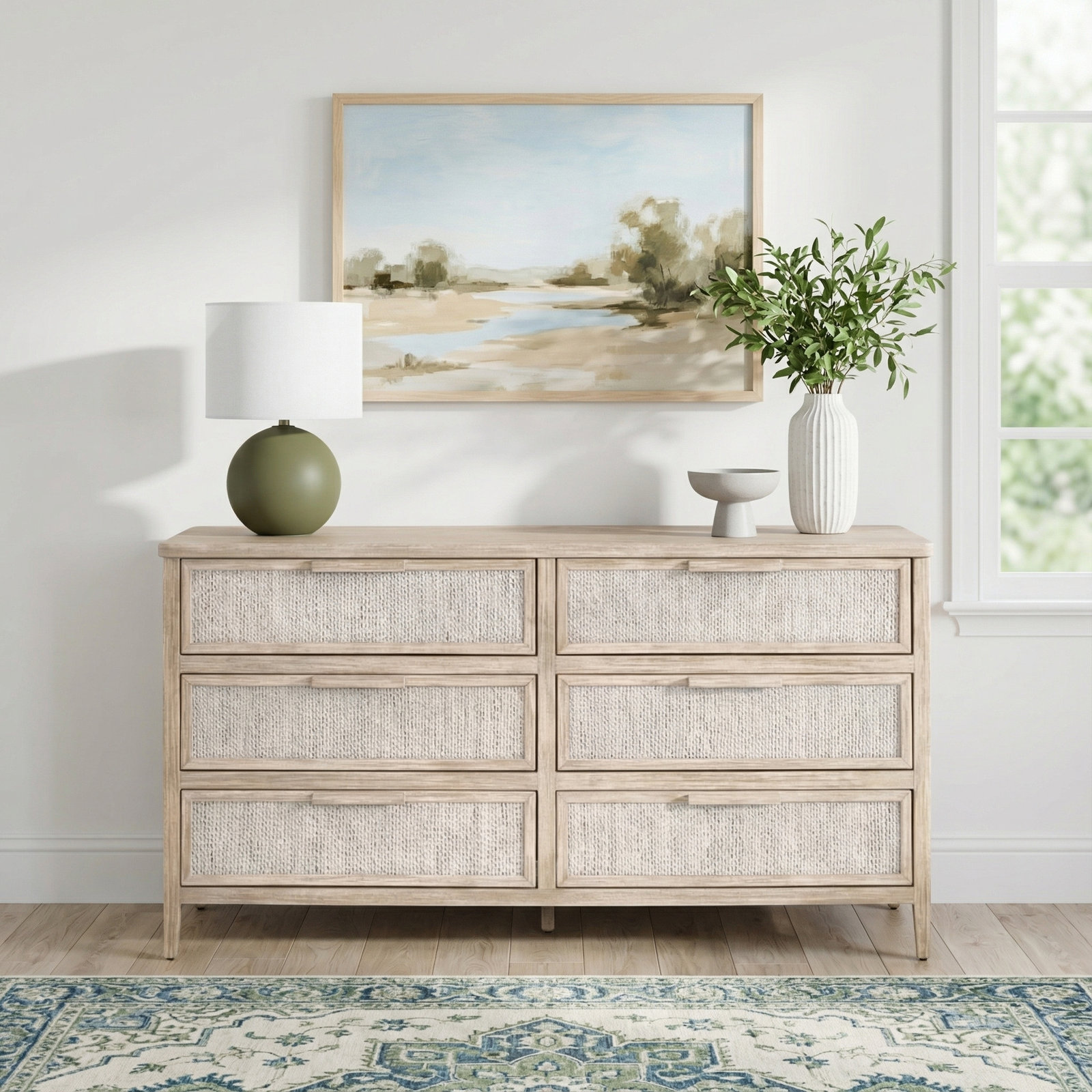 6 - Drawer Double Dresser