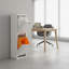 Steel Handle Multi-Compartment Rubbish & Recycling Bin - 40L