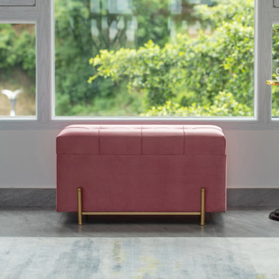 Shadyvale Velvet Ottoman