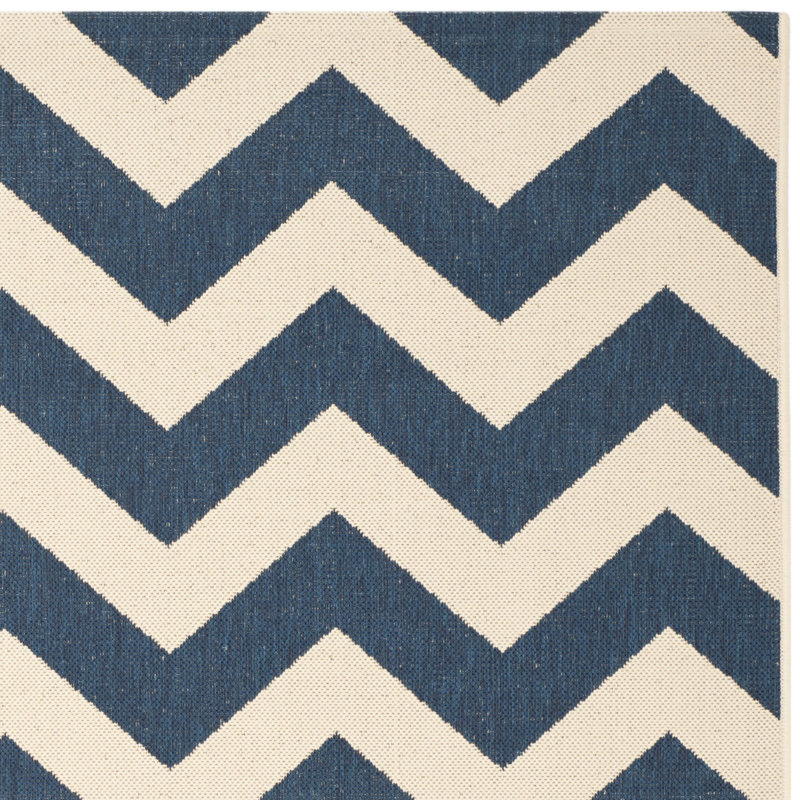 Shauna Navy/Neutral Rug, Square 160cm