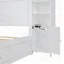 Grand lit en bois avec armoire intégrée, tablette et prises de courant pour une commodité et un rangement modernes-1172495650