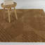 Tapis rayé orange brûlé Chavero-1964287303