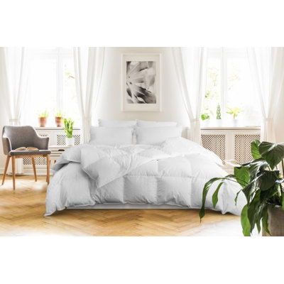 Édredon en duvet synthétique toutes saisons de poids moyen