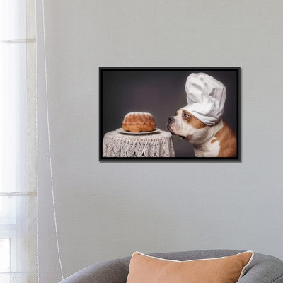 «The Confectioner And His Masterpiece» par Heike Willers, impression sur toile tendue