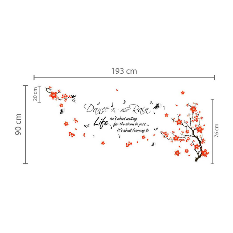 Text & Numbers Non-Wall Damaging Wall Decal