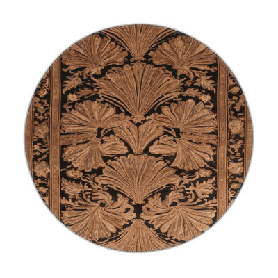 Tapis d'intérieur et d'extérieur brun français