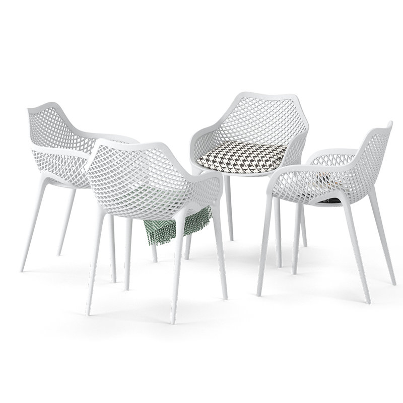 Athalia Patio Dining, White