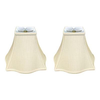 Abat-jour cloche en soie / shantung (Uno)