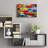 'Raining Umbrellas' by Epic Portfolio, Acrylic Glass Wall Art-1067141954