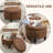 24'' Wide Upholstered Round Storage Ottoman-1722480302
