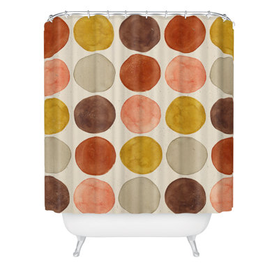 Polka Dots Shower Curtain