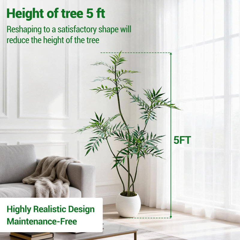 29cm Plant, 25cm x 25cm