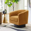 Bennett 72.1Cm Wide Swivel Barrel Chair-2046669573