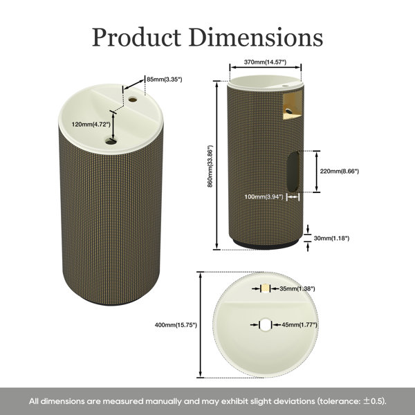 Dimensions du produit