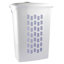 Panier à linge avec roulettes Sterilite Ultra avec couvercle, poignée et roulettes pour faciliter le roulement des vêtements-133810538-133810541