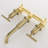 Wall Mounted Optional 2-handle Bathroom Faucet